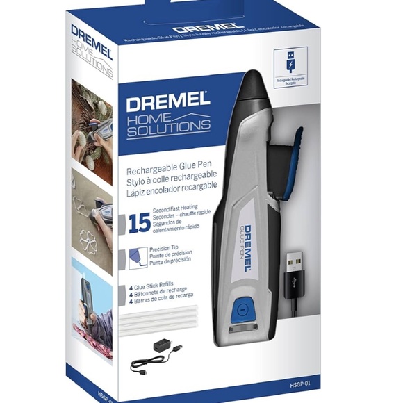 Dremel 4V Cordless USB Rechargeable Cordless Glue Pen NWT - Picture 1 of 12